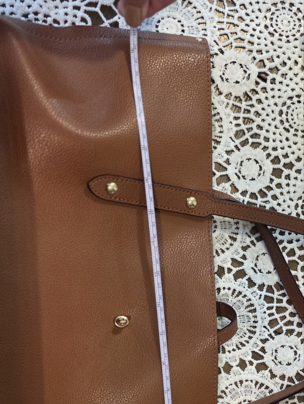 Coach Market Tote, Large (Flaws To Handles) - Picture 10 of 16